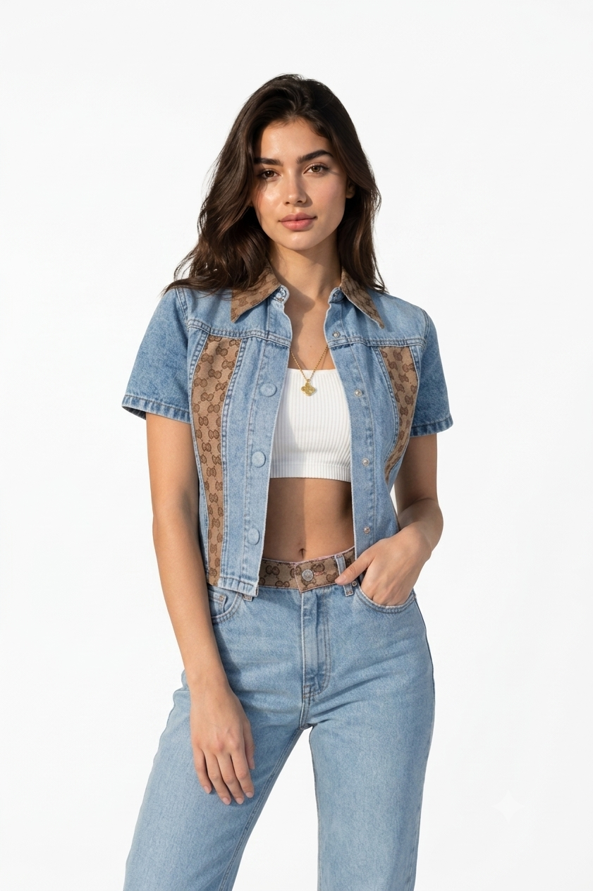 Sepia Monogram Heritage Shirt