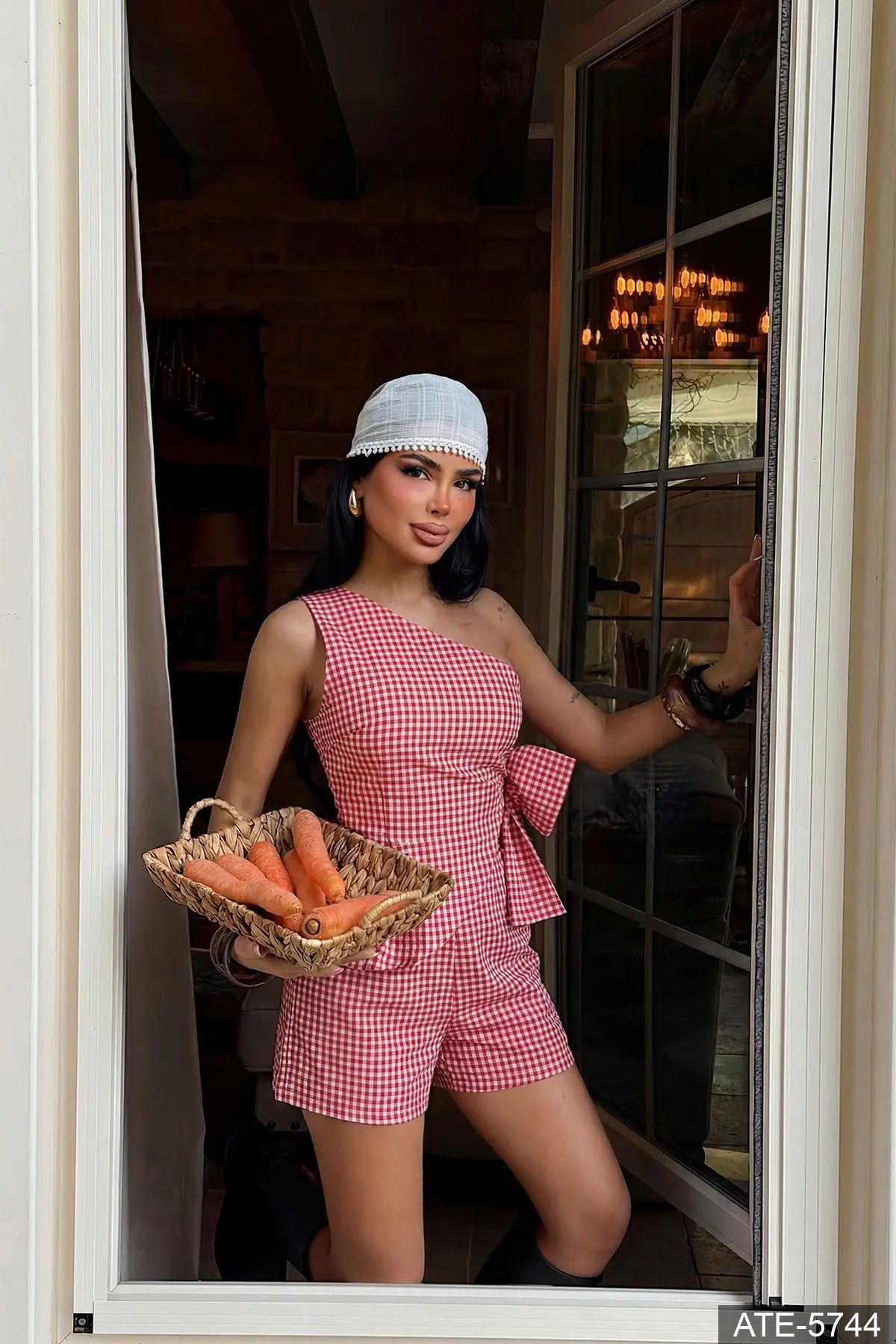 Riviera Gingham Playsuit