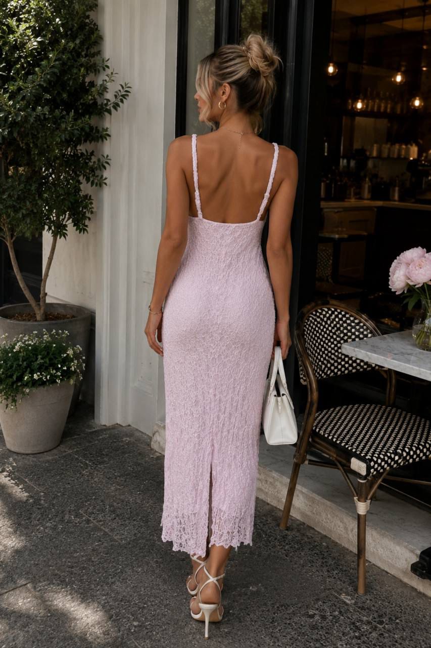 Primrose Lace Slip Dress