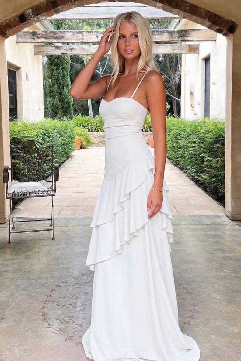 Rose Petal Cascade Gown