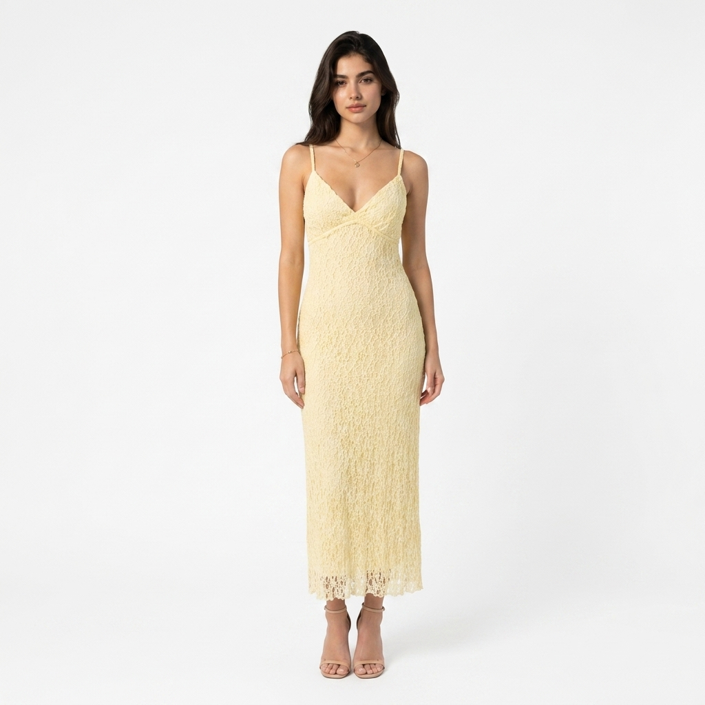 Primrose Lace Slip Dress