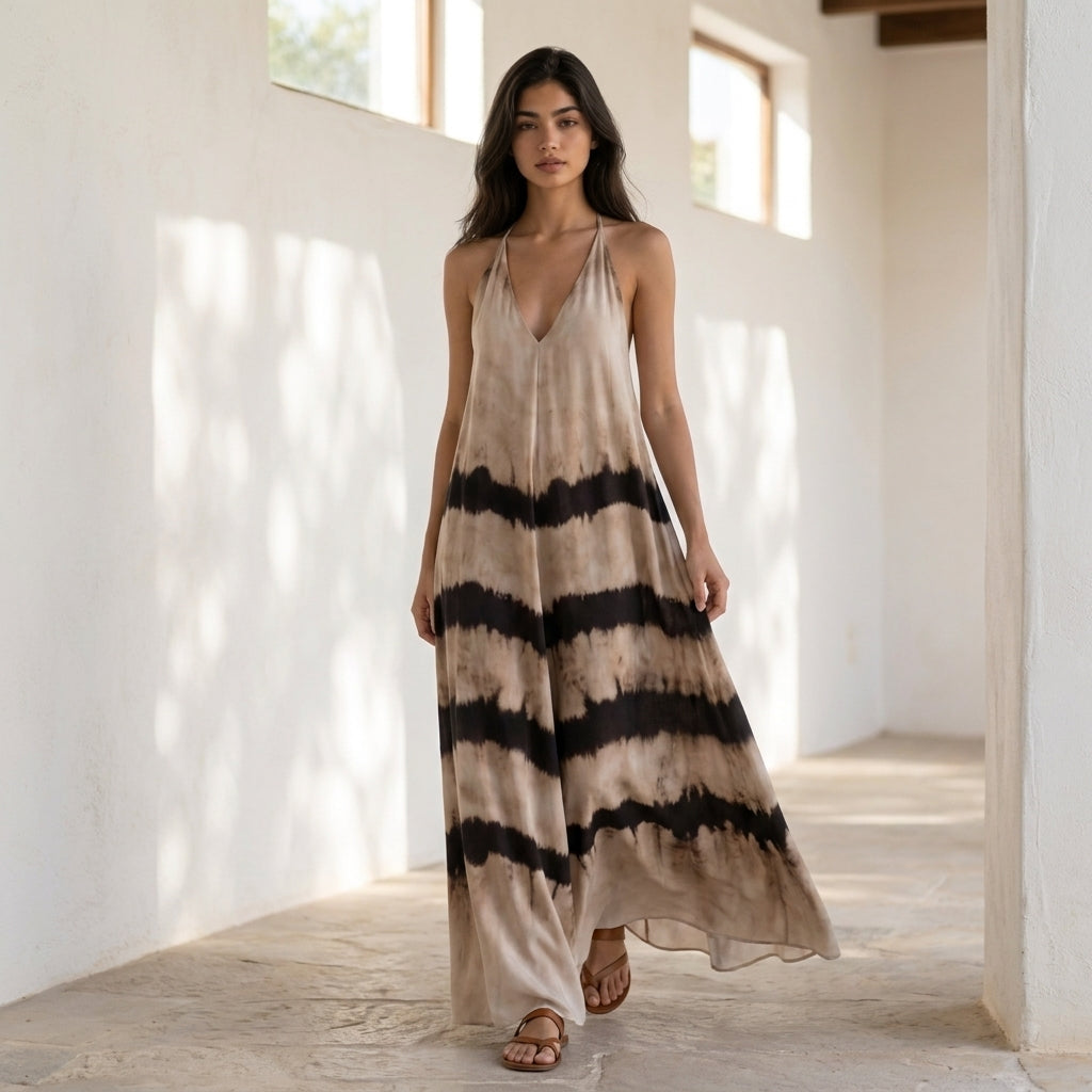The Nomad Fluid Column Dress