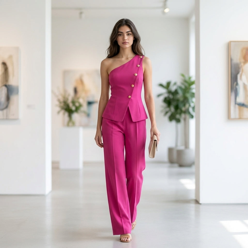 The Linear Aurelia Tailored Set